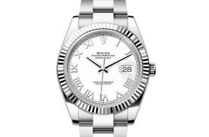 Rolex Datejust M126334-0023 Oyster, 41 mm, Oystersteel and white gold