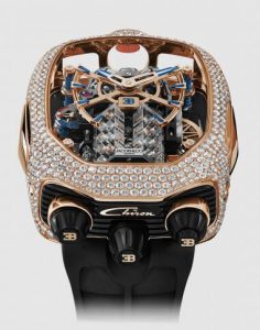 Jacob & Co. BUGATTI CHIRON TOURBILLON PAVE Watch Replica BU200.40.RD.AA.ABRUA Jacob and Co Watch Price