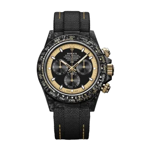 ROLEX Diw Daytona cream invert gold 40mm oyster black