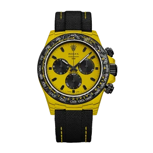 ROLEX Diw Daytona carbon bumblebee 40mm quartz fiber