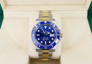 Rolex Steel and Gold Submariner Date Watch â€“ Blue Bezel â€“ Blue Dial â€“ 2020 Release â€“ 126613LB â€“ LT2060